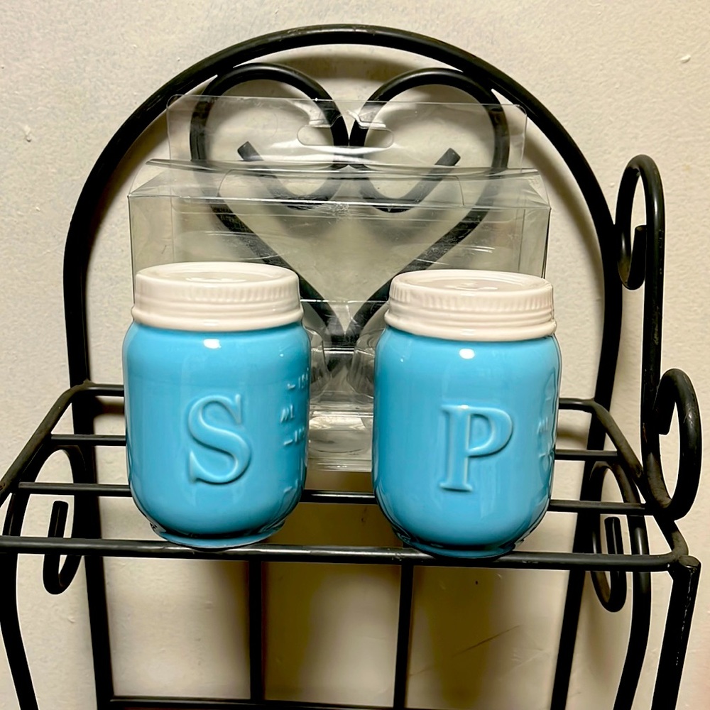 Salt & Pepper Shakers. New in box